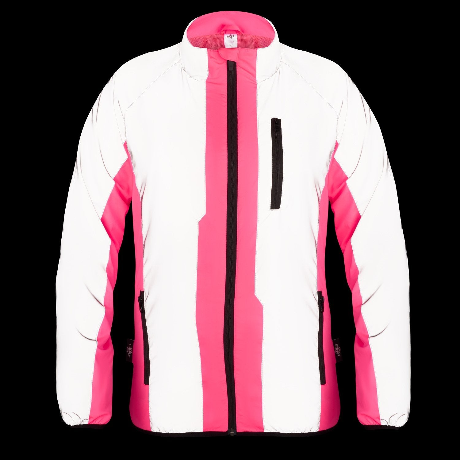 Women's High Vis Reflective Running Jacket.
